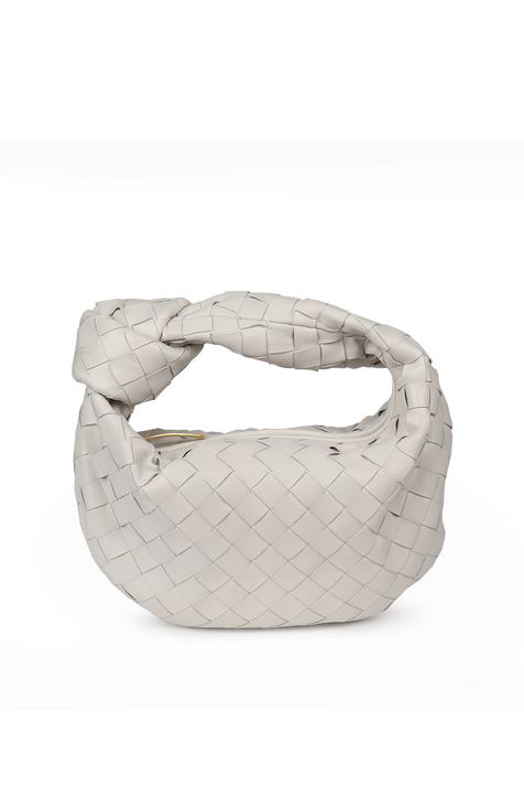 Small BV Jodie Bag in White BOTTEGA VENETA