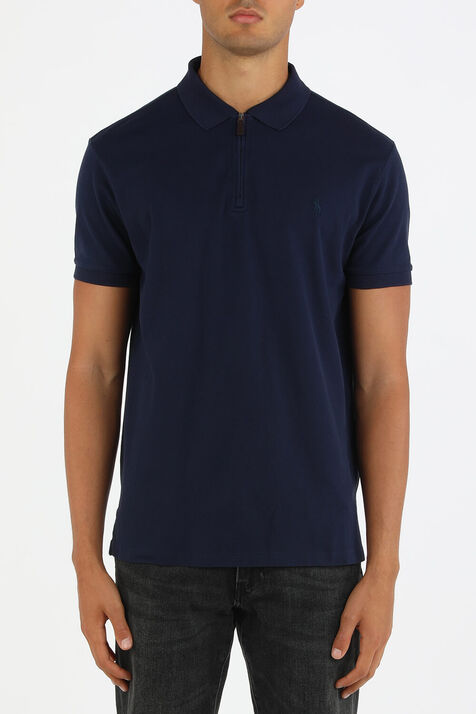 חולצת פולו חצי מרוכסנת POLO RALPH LAUREN