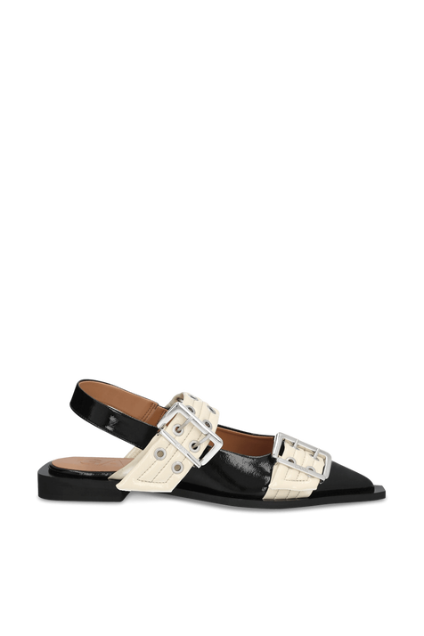 נעלי בלרינה סלינג בק GANNI