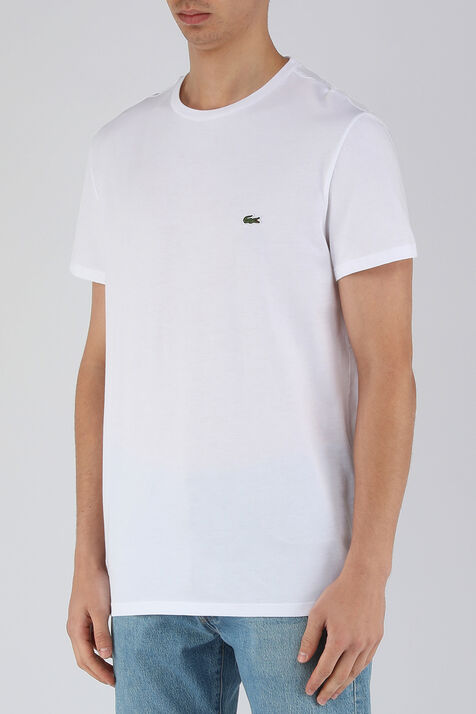 חולצת טי עם לוגו תנין רקום LACOSTE