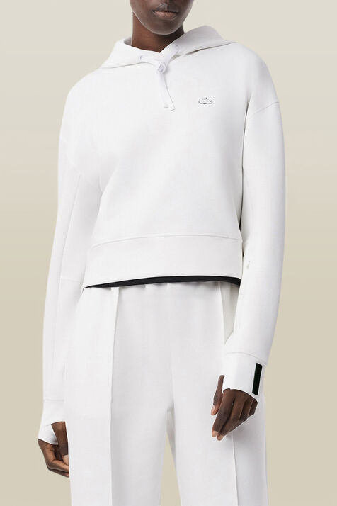 סווטשירט קפוצ'ון קרופ LACOSTE