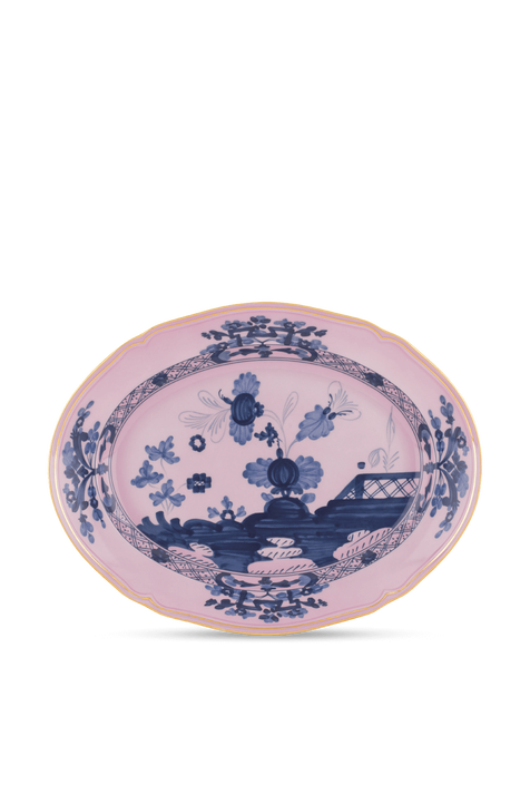 צלחת הגשה אובלית GINORI 1735