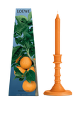 תמונה אחורית של LOEWE Orange Blossom Wax Candleholder