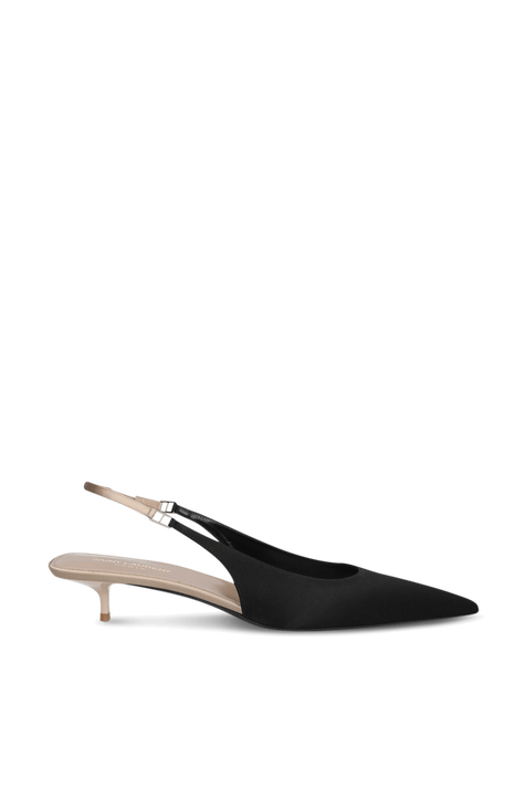 נעלי סלינג בק סאטן SAINT LAURENT