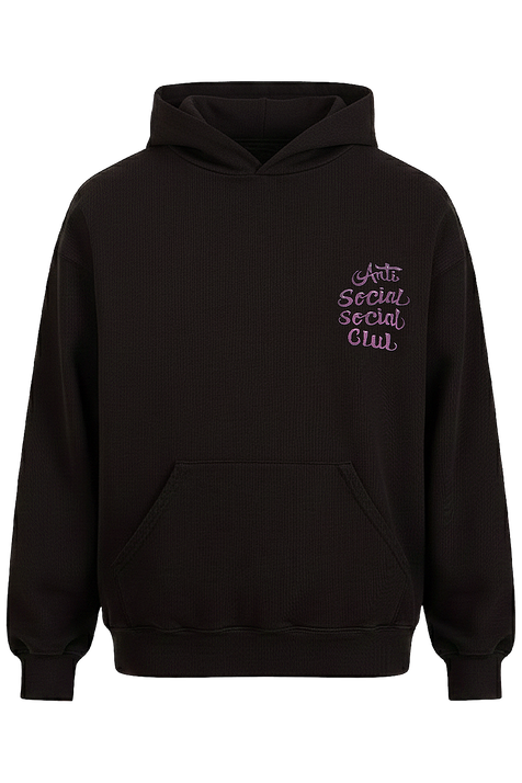סווטשירט קפוצ'ון ANTI SOCIAL SOCIAL CLUB