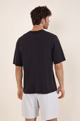 תמונת דוגמן אחורית של Brushed Yoga Crewneck T-Shirt