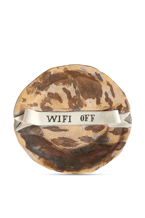 לובג'ט X רואן הופמן צלחת אומנות ווי פיי אוף LOBJET