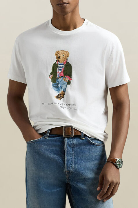 חולצת טי עם הדפס דובי POLO RALPH LAUREN