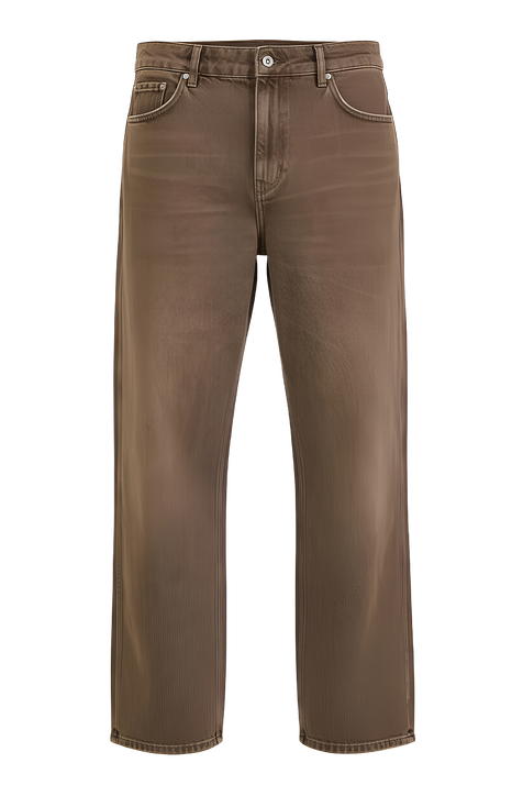 מכנסי ג'ינס בגזרת באגי