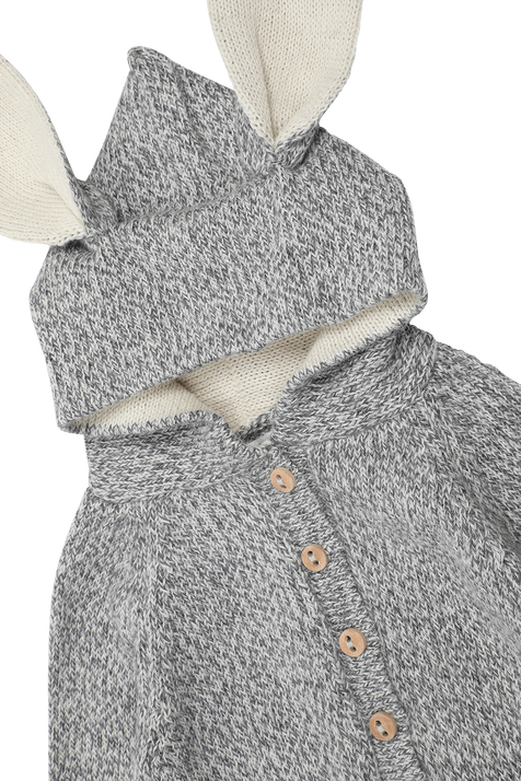 אוברול ארנב ארוך מצמר - גילאי 6-24 חודשים OEUF NYC