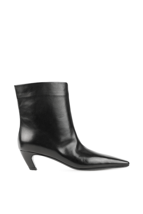 מגפוני אריזונה שחורים מעור KHAITE