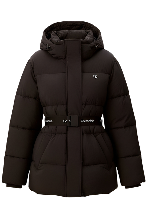 מעיל פוך עם חגורה CALVIN KLEIN