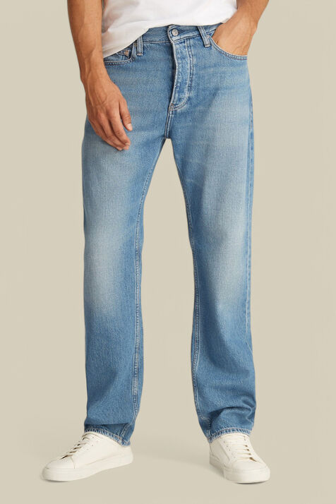 מכנסי ג'ינס בגזרה ישרה CALVIN KLEIN