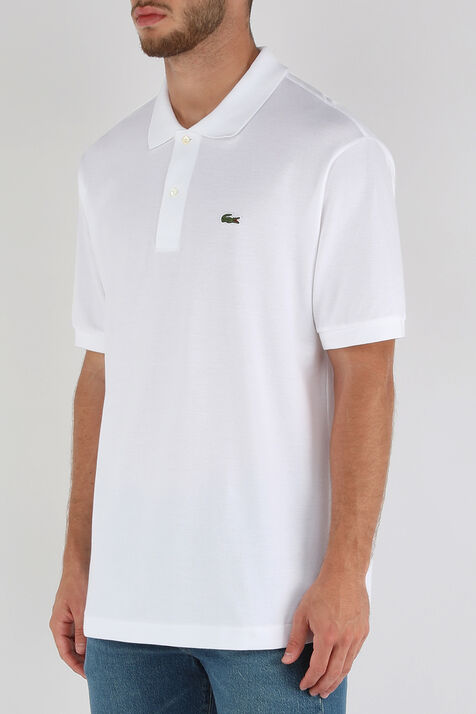חולצת פולו עם לוגו רקום LACOSTE