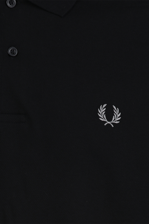 חולצת פולו קלאסית שחורה FRED PERRY