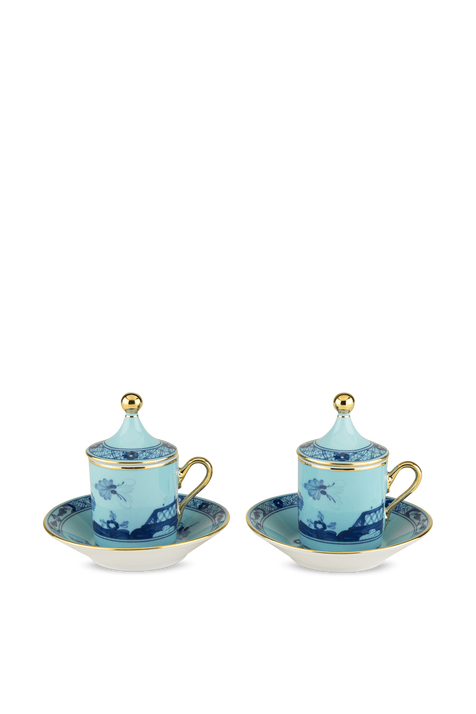 סט שני ספלי קפה GINORI 1735