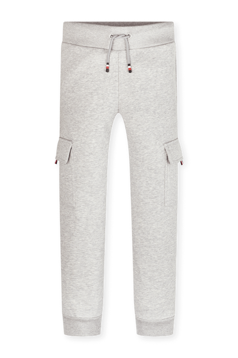 מכנסי קרגו פליז - גילאי 8-16 שנים TOMMY HILFIGER KIDS