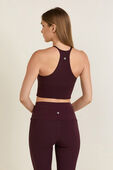 תמונת דוגמן אחורית של Align™ High-Neck Mesh Tank Top