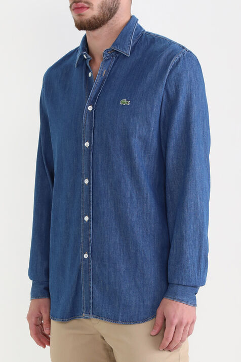 חולצת דנים מכופתרת LACOSTE