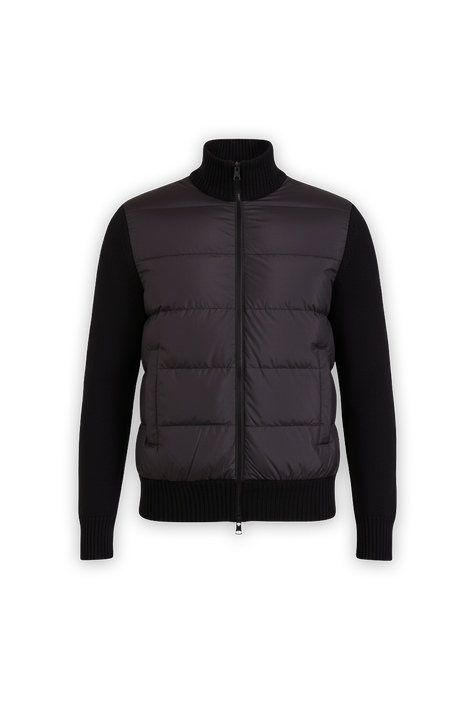 קרדיגן ריב מרופד MONCLER