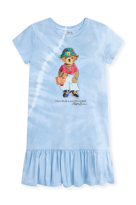 שמלה קצרה דובי - גילאי 8-16 שנים POLO RALPH LAUREN KIDS