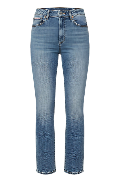 מכנסי ג'ינס בגזרת סקיני בוטקאט CALVIN KLEIN