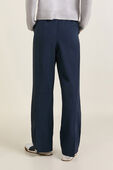 תמונת דוגמן אחורית של Stretch Woven Wide-Leg High-Rise Pant