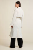 תמונת דוגמן אחורית של Classic-Fit Trench Coat