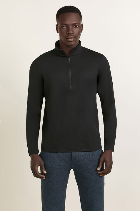 Soft Jersey Half Zip