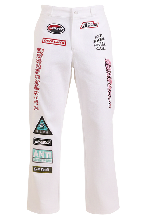 מכנסי ג'ינס רייסינג ANTI SOCIAL SOCIAL CLUB