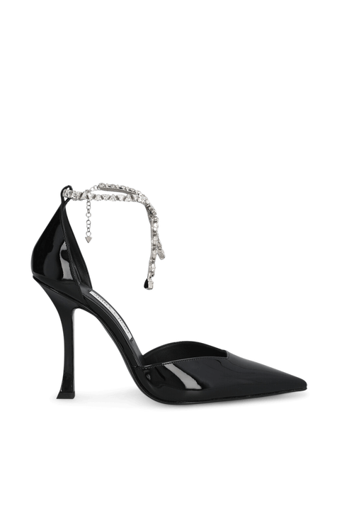 נעלי עקב לכה סטיבי JIMMY CHOO