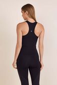תמונת דוגמן אחורית של Align™ Waist-Length Racerback Tank Top