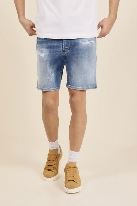 מכנסי ג'ינס קצרים DSQUARED2