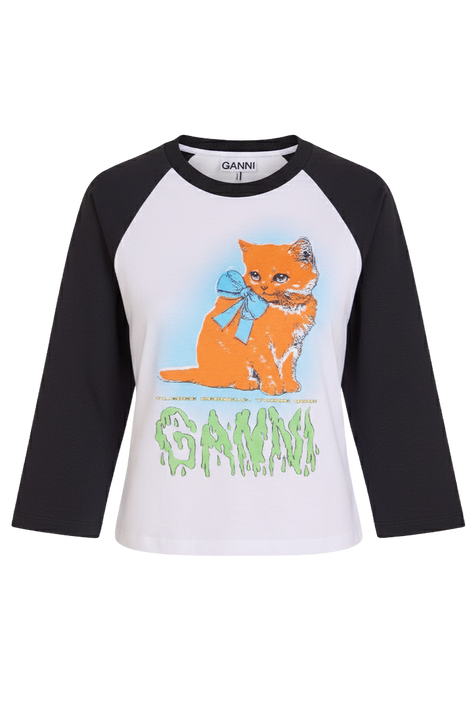 חולצת בייבי טי GANNI