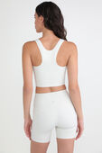 תמונת דוגמן אחורית של Wundermost Nulu Scoop Neck Cropped Tank Top