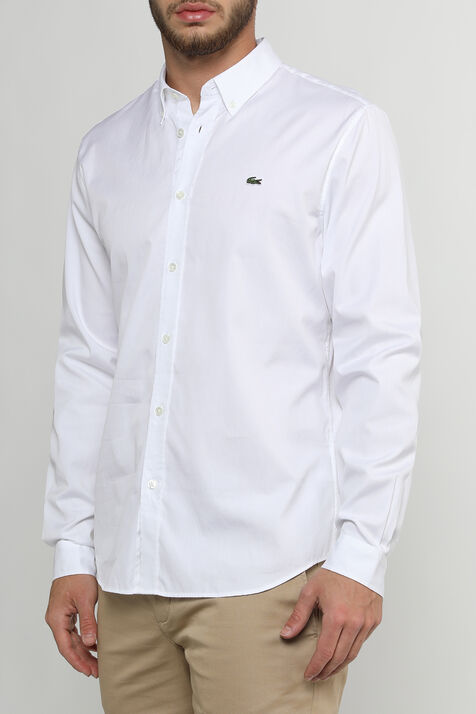 חולצה מכופתרת ארוכה LACOSTE