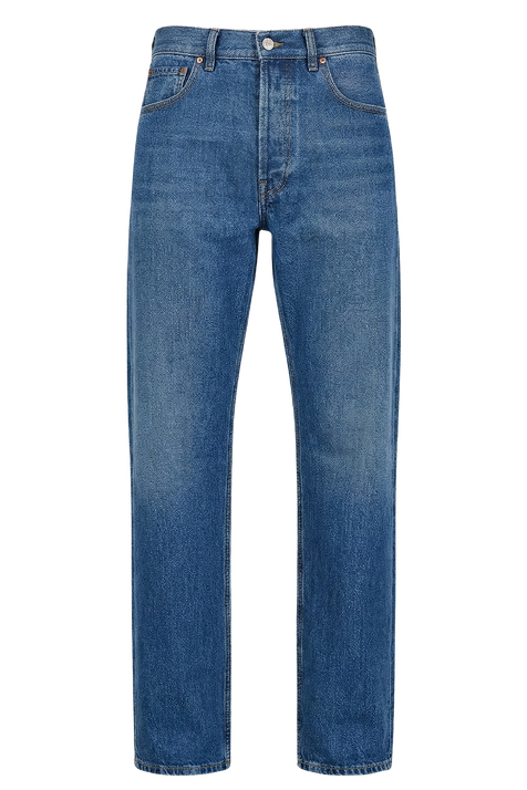 מכנסי ג'ינס בגזרה ישרה VALENTINO