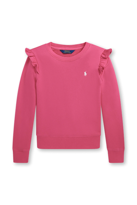 סווטשירט עם צווארון מעוגל - גילאי 8-16 שנים POLO RALPH LAUREN KIDS