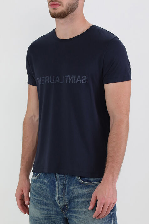 חולצת טי עם הדפס  SAINT LAURENT