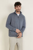 תמונת דוגמן קידמית של Smooth Spacer Quarter Zip