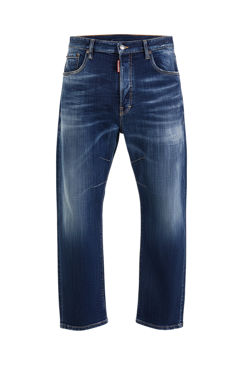 מכנסי ג'ינס דוקאטי בגזרה רחבה