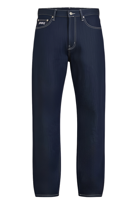 מכנסי ג'ינס בגזרה ישרה AWAKE