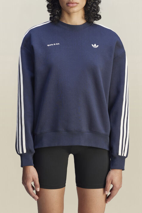 ספורטי אנד ריץ' X אדידס סווטשירט ADIDAS ORIGINALS