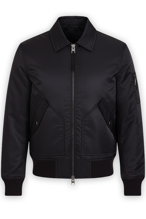 ז'קט בומבר ניילון HUGO