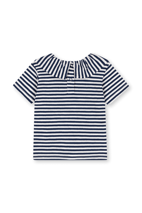 חולצה בהדפס פסים - גילאי 3-12 חודשים PETIT BATEAU