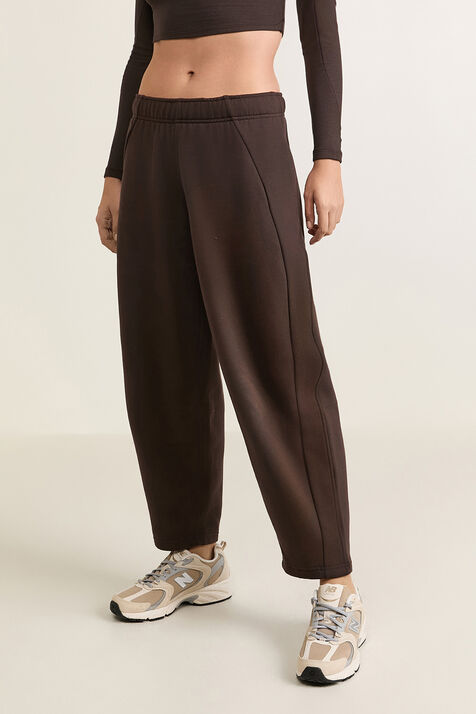 Scuba Mid-Rise Barrel-Leg Pant 7/8 Length