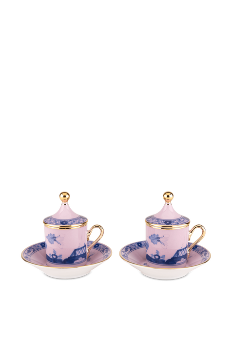 סט שני ספלי קפה GINORI 1735