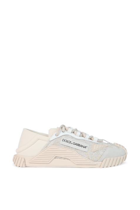 סניקרס אן-אס 1 עם תחרה DOLCE & GABBANA