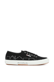 תמונה קידמית של Throeback x Superga  2750 Sneakers in Black