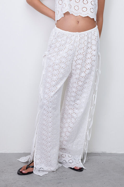 מכנסיים בגזרה משוחררת ELLE SASSON